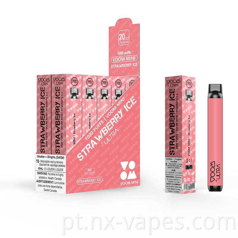 Voom Mini By Ultra - Strawberry Ice 20mg (10